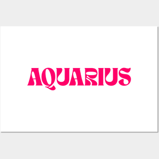 AQUARIUS Posters and Art